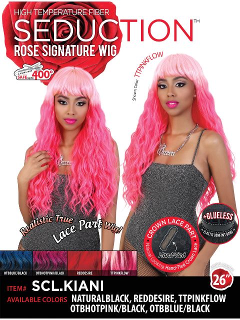 Seduction Rose Signature HD Crown Lace Part Wig - SCL.KIANI