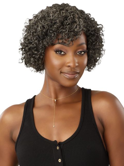 Outre Fab & Fly Gray Glamour 100% Human Hair Wig - HH-RANDY