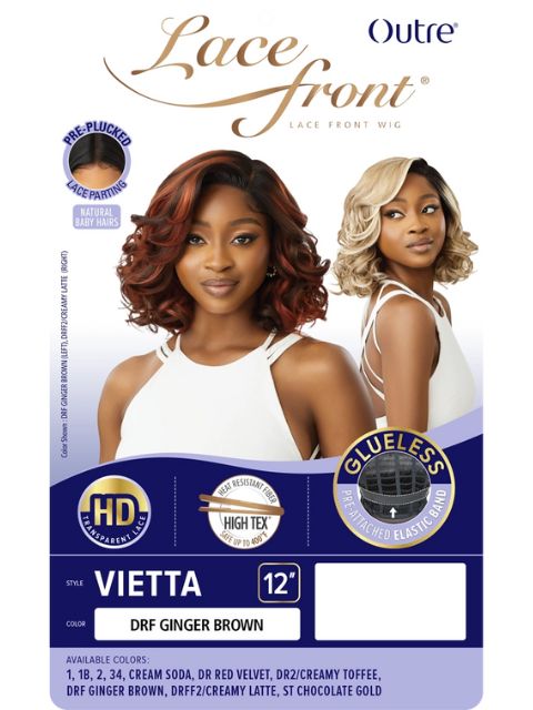 Outre HD Transparent Glueless Lace Front Wig - VIETTA