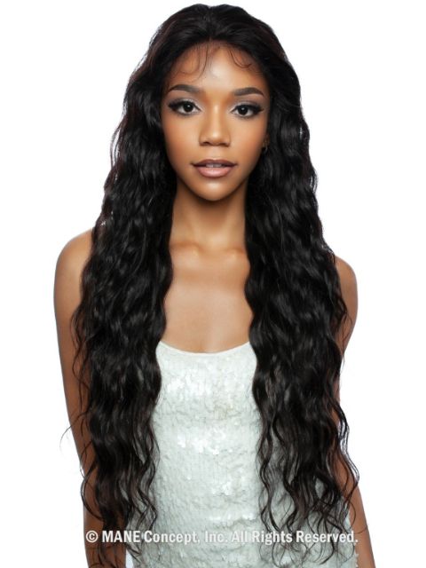 Mane Concept 100% Unprocessed Human Hair Trill 13x4 HD Glueless Lace Wig - TRE2123 LOOSE DEEP 32"