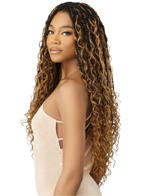 [MULTI PACK DEAL] Outre X-Pression Twisted Up Crochet Braid 3X BOHO ISLAND TWIST 22" - 10pcs