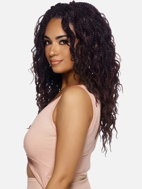 Vivica A Fox 100% Hand-Braided 3X CURLY BOHO BOX BRAID