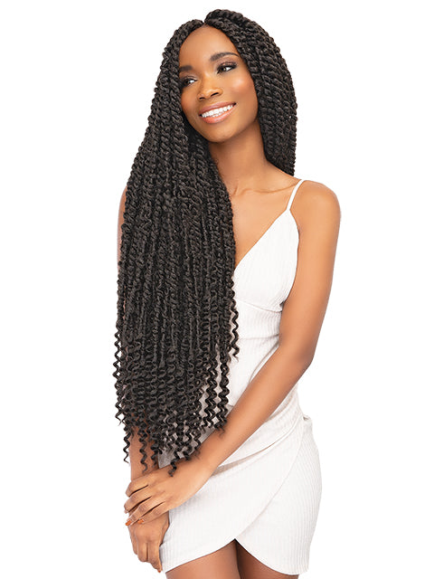 Janet Collection Nala Tress 3X EZ SPLIT Pre-Stretched DEEP Wave Braid 56" (3pcs)