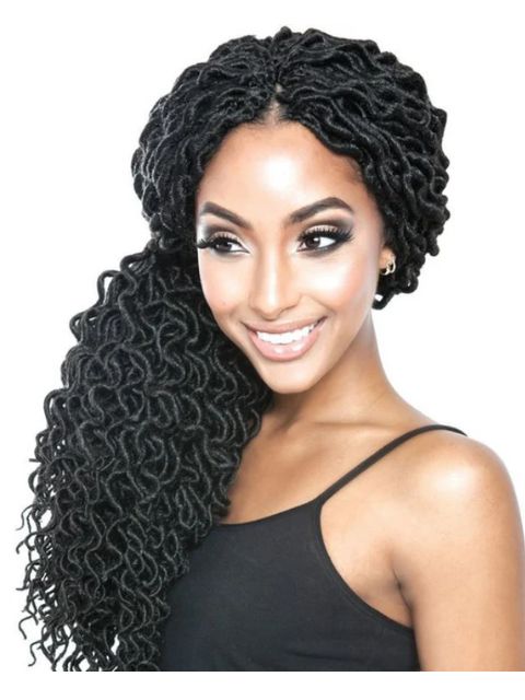 Mane Concept Afri Curled FAUX LOCS 18" Crochet Loop Braid *FINAL SALE *BFCM