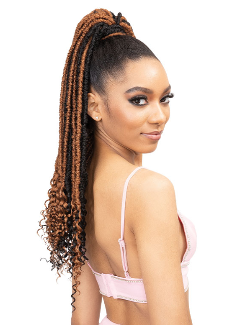 Janet Collection Remy Illusion Braid Ponytail - TAMPA