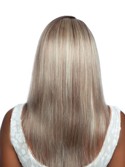 Mane Concept Trill 13A Human Hair HD Pre-Colored Lace Front Wig - TROC2305 BEIGE BLONDE STRAIGHT 20",24"