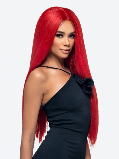 Vivica fox synthetic lace front wig invisible hot sale part jamie