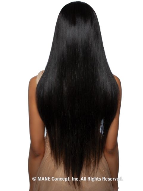 Mane Concept 100% Unprocessed Human Hair Trill 13x4 HD Glueless Lace Wig - TRE2114 STRAIGHT 28"