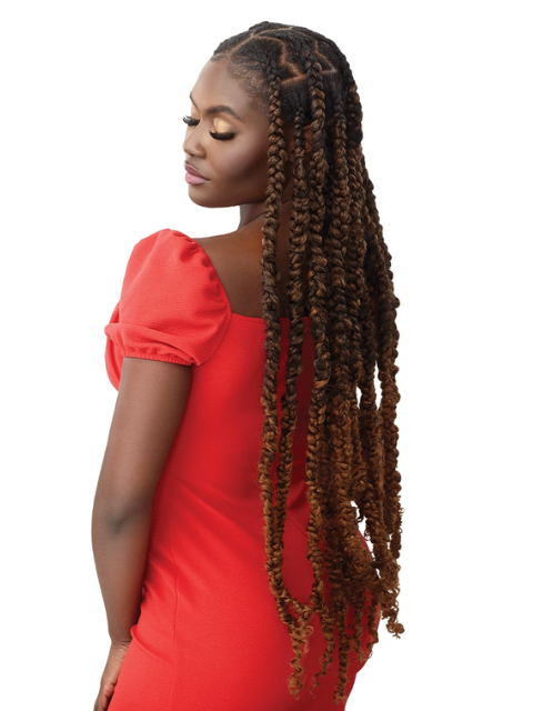 Outre X-Pression Twisted Up 3X WATERWAVE FRO TWIST EXTRA SUPER LONG Crochet Braid 26