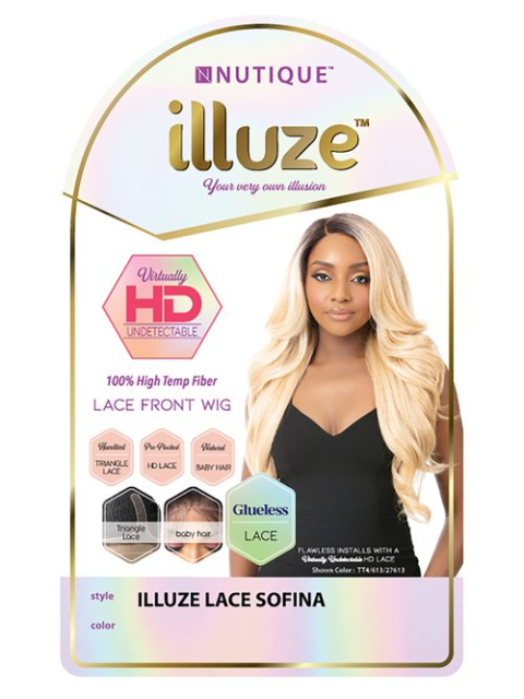 Nutique Illuze Virtually Undetectable Glueless HD Lace Wig - SOFINA