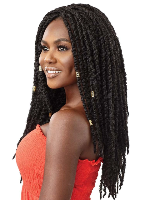 Outre X-Pression Twisted Up Glueless Lace Front Braid Wig - ISLAND SUMMER LOCS 24