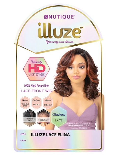 Nutique Illuze Virtually Undetectable Glueless HD Lace Wig - ELINA