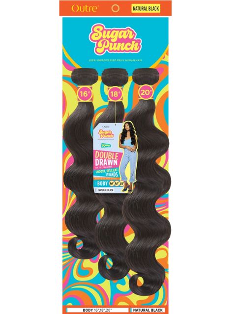 Outre SugarPunch 100% Unprocessed Human Hair BODY Multi pack