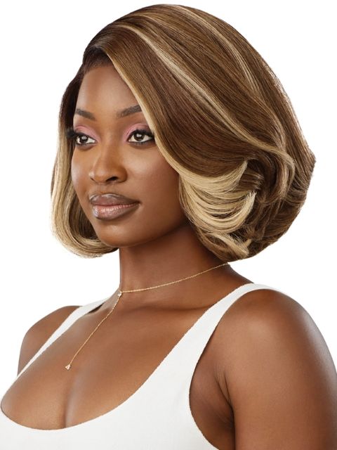 Outre SleekLay Part HD Transparent Deep C Part Lace Front Wig - DANIKA