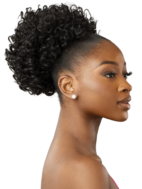 Outre Pretty Quick Pony Ponytail - CURLY PUFF