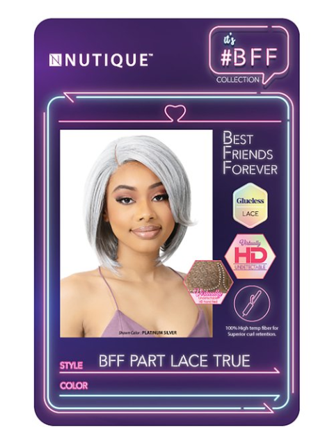 Nutique BFF Part Collection Synthetic Glueless HD Lace Front Wig - TRUE