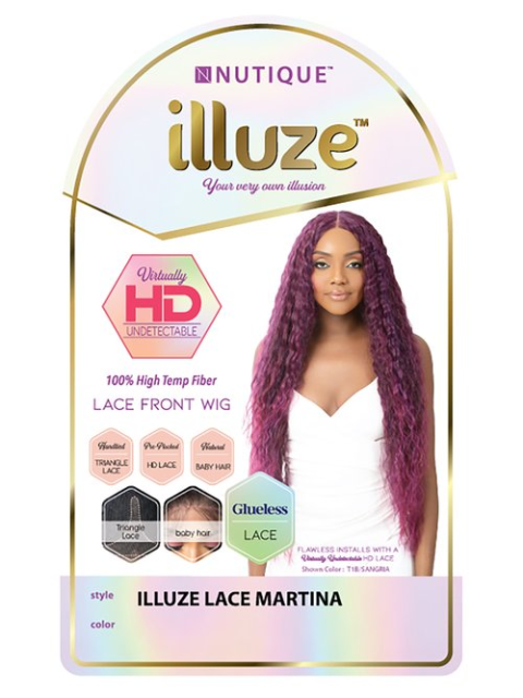 Nutique Illuze Virtually Undetectable Glueless HD Lace Wig - MARTINA