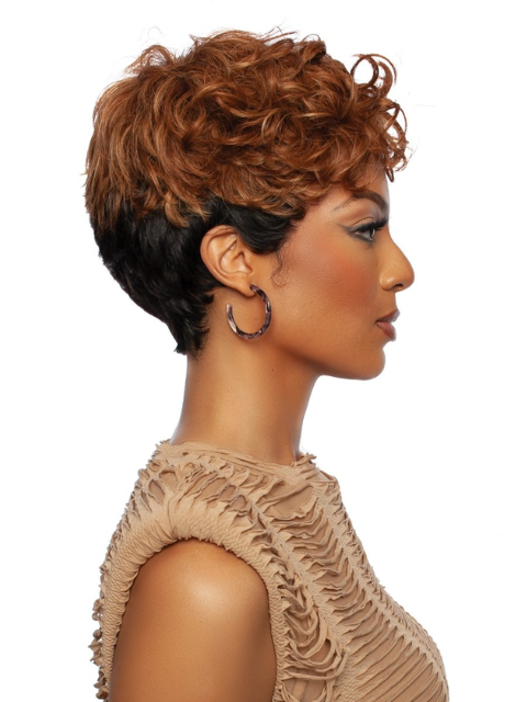 Mane Concept Trill 11A 100% Unprocessed Human Hair Full Wig - TR1151 PIXIE WEAVE