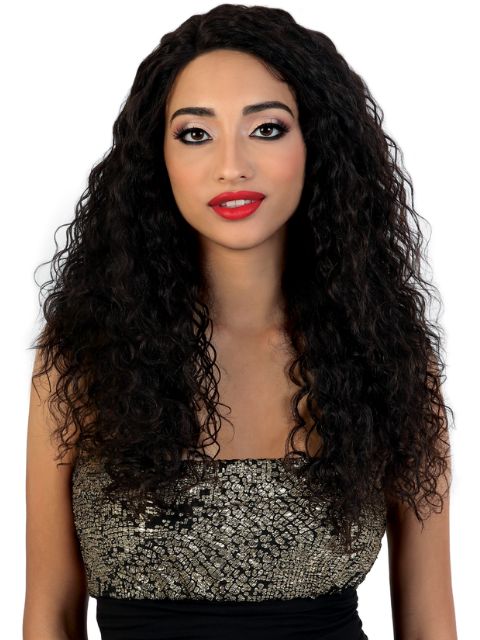 Motown Tress Secret HD Invisible 13x4  Lace Wig with Baby Hair- FRENCH DEEP WAVE(HS134.FD)