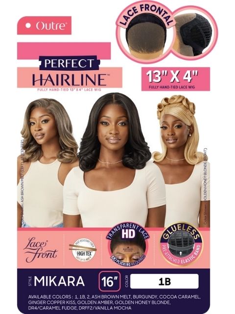 Outre Perfect Hairline Fully Hand-Tied 13X4 Glueless HD Lace Front Wig  -MIKARA