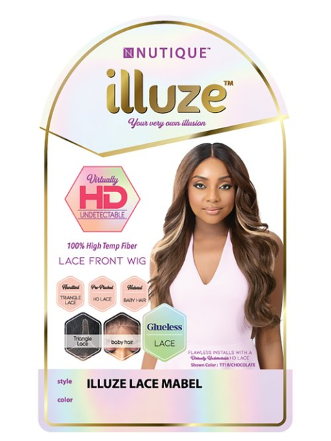 Nutique Illuze Virtually Undetectable Glueless HD Lace Wig - MABEL