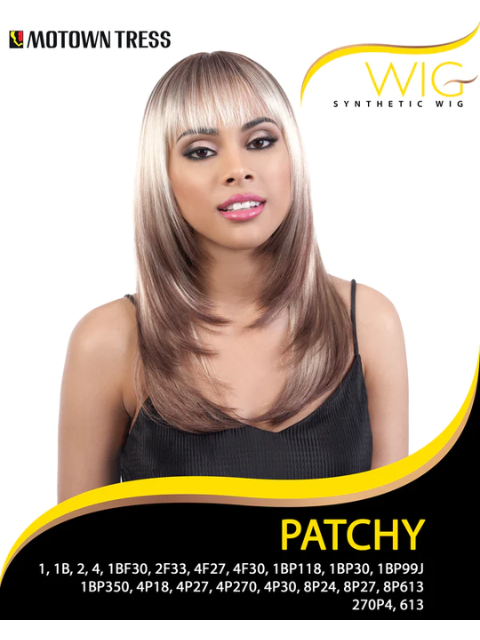 Motown Tress High Quality Synthetic Wig - PATCHY