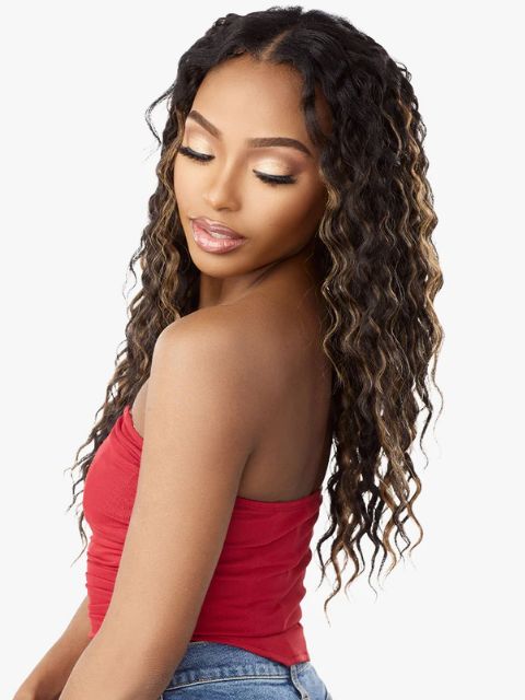 Sensationnel Premium Synthetic CURLS KINKS & CO_V-PART V-UNIT 7" Wig