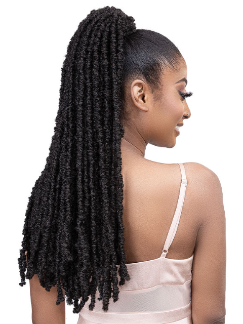 Janet Collection Remy Illusion Braid Ponytail - UTICA
