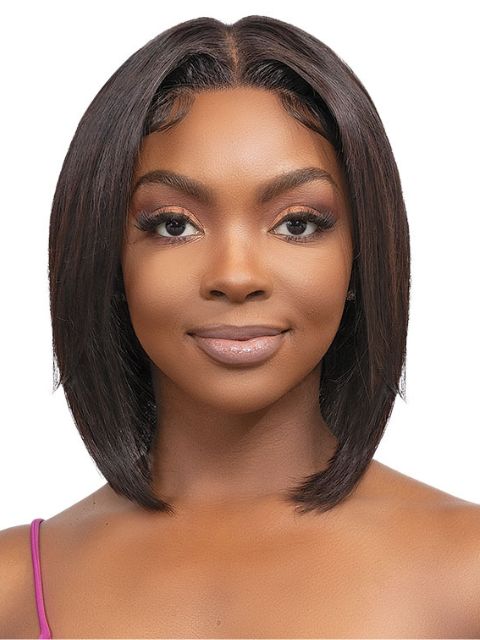 Janet Collection 100% Natural Virgin Remy Human Hair with 13X4 Frontal Part Glueless RAGINI Lace Wig