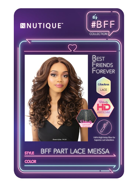 Nutique BFF Part Collection Synthetic Glueless HD Lace Wig - MEISSA