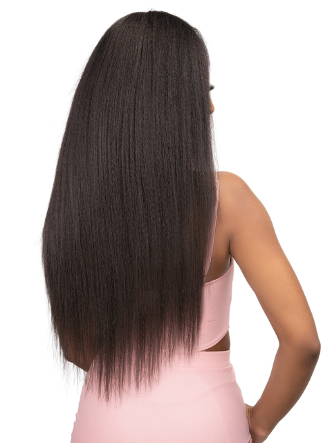 Janet Collection Remy Illusion Premium Synthetic KINKY STRAIGHT Extension 7pcs 18"-RICKS718