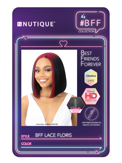 Nutique BFF Collection Synthetic Glueless HD Lace Front Wig - FLORIS