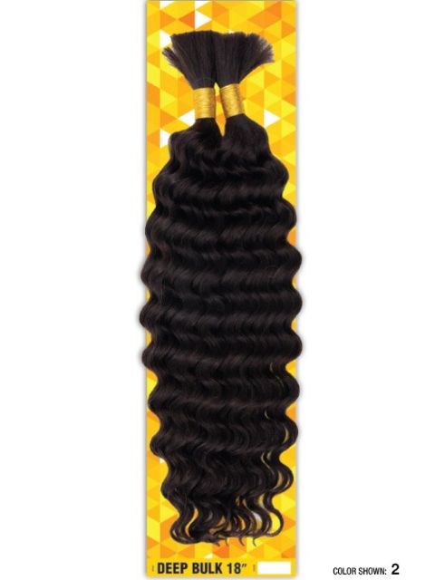 Shake N Go FreeTress Bulk 100% Human Hair DEEP BULK 18" *BFCM