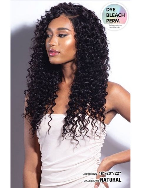 Shake N Go Glossy 100% Virgin Remy Hair DEEP WAVE 3pcs 18"20"22"