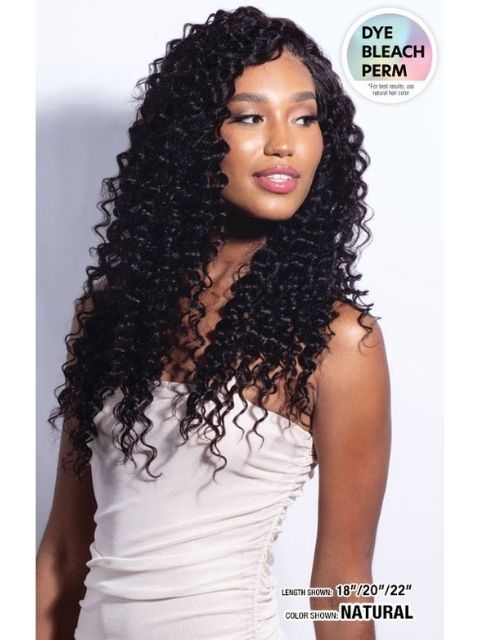 Shake N Go Glossy 100% Virgin Remy Hair DEEP WAVE 3pcs 18"20"22"