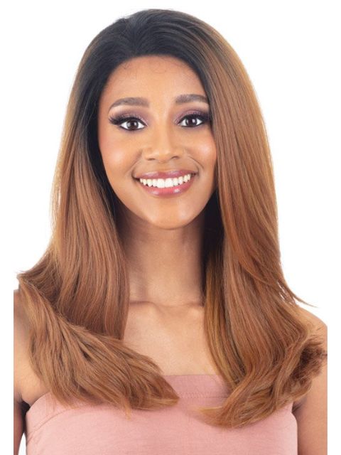 Model Model Miss Divine Human Hair Blend HD Lace Front Wig - THEA