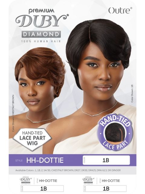 Outre Premium Duby Diamond Human Hair Lace Front Wig - HH-DOTTIE