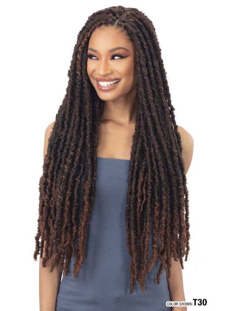 [MULTI PACK DEAL] Shake N Go FreeTress 2X INDIE DISTRESSED LOC 26" Braid - 10PCS