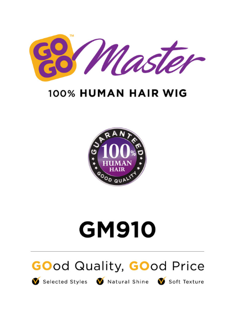 Harlem 125 100% Human Hair GoGo Master Wig - GM910