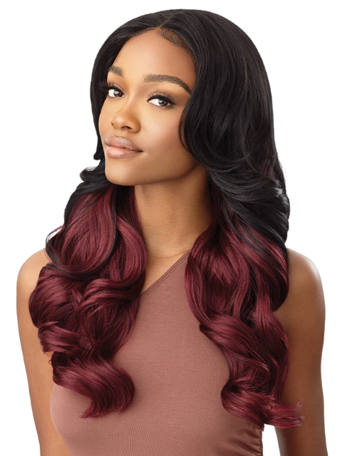 Outre Color Bomb Premium Synthetic Lace Front Wig - YAVANNA