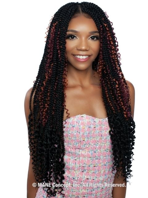 Mane Concept Afri Naptural 3X BOHO BOX BRAID 24" BOX317