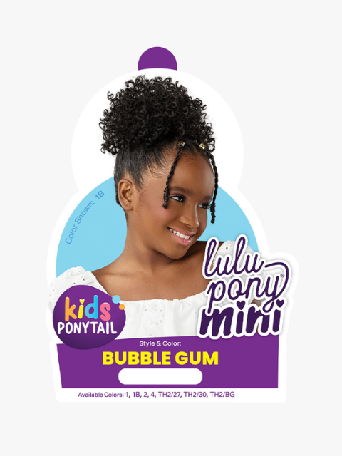 Sensationnel LuluPony Mini Kids Ponytail - BUBBLE GUM