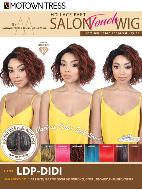 Motown Tress Salon Touch HD Lace Part Wig - LDP-DIDI