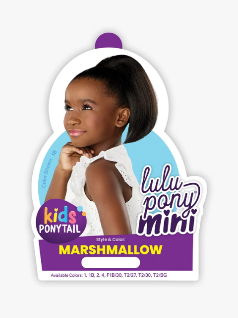 Sensationnel LuluPony Mini Kids Ponytail - MARSHMALLOW