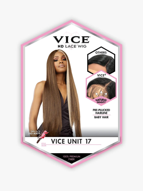 Sensationnel Premium Synthetic Vice HD Lace Front Wig - UNIT 17
