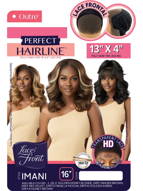 Outre Perfect Hairline 13x4 HD Lace Front Wig  - IMANI