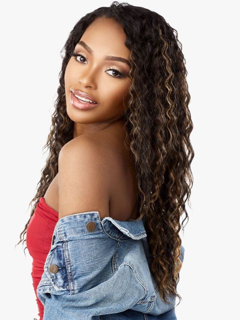 Sensationnel Premium Synthetic CURLS KINKS & CO_V-PART V-UNIT 7" Wig