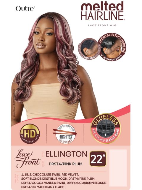 Outre Melted Hairline Premium Synthetic Glueless HD Lace Front Wig - ELLINGTON