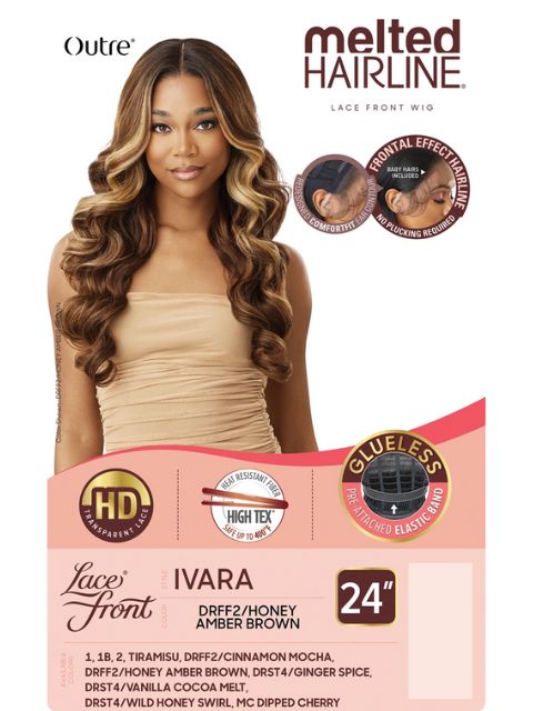 Outre Melted Hairline Premium Synthetic Glueless HD Lace Front Wig - IVARA