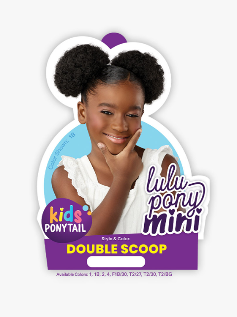 Sensationnel LuluPony Mini Kids Ponytail - DOUBLE SCOOP